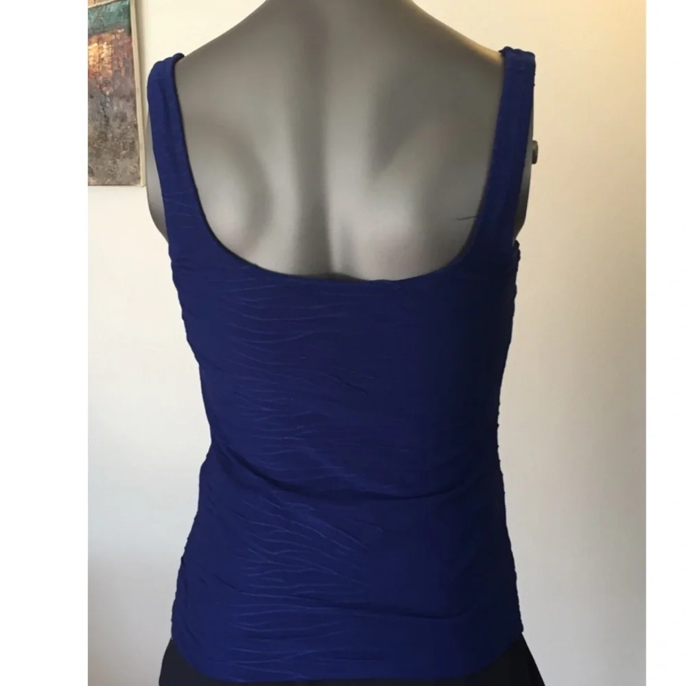 NWT - Gottex Blue Tankin - Sz 6